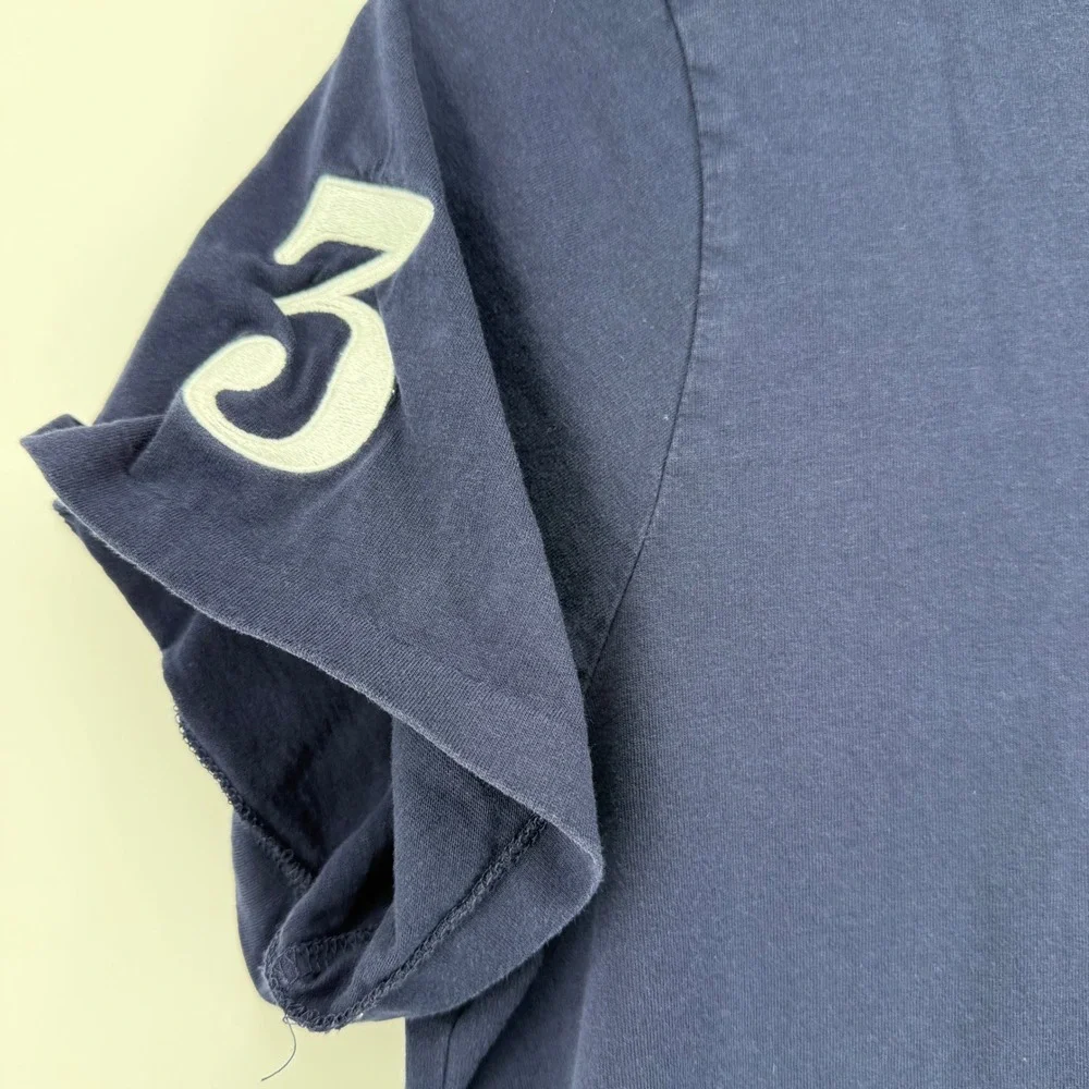Polo Ralph Lauren Big Pony 3 T-Shirt Navy Blue Mens XL Short Sleeve Crew Neck‎